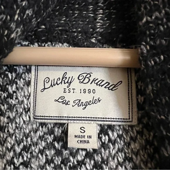Lucky Brand Wool Blend open Cardigan Sweater Size Small - Picture 7 of 7
